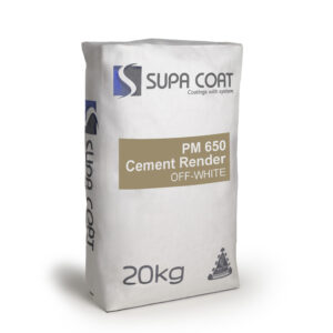 PM 650 CEMENT RENDER FINE OFF-WHITE